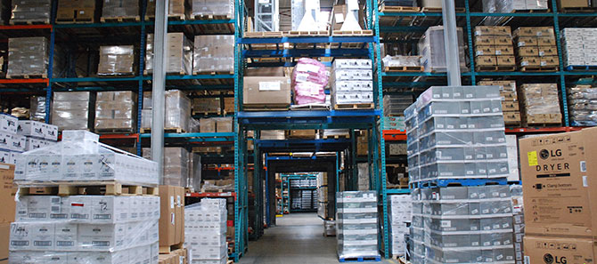 Inside look at a McKenna Logistics Centre Warehouse